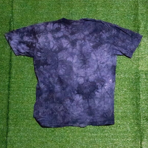 VINTAGE 1995 THE MOUNTAIN MENS T SHIRT GINA GRAY ALL OVER PRINT TIE DYE SIZE XXL - Picture 3 of 4